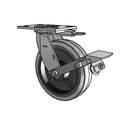 4.08199.455 COND MTG62 BRK1 Colson Swivel Caster