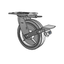 4.08199.455 MTG52 BRK1 Colson Swivel Caster