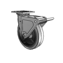 4.08199.459 COND SS BRK2 Colson Stainless Steel Swivel Caster