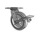4.08199.459 MTG2 BRK1 SEAL Colson Swivel Caster