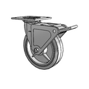 4.08199.459 MTG4 BRK2 Colson Swivel Caster