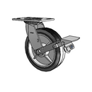 4.08199.4P5.2 MTG2 BRK1 SEAL Colson Swivel Caster