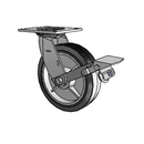 4.08199.4P5.2 MTG4 BRK1 SEAL Colson Swivel Caster