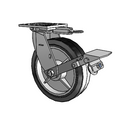 4.08199.4P5.2 MTG61 BRK1 Colson Swivel Caster
