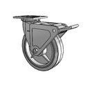 4.08199.4P5 BRK2 Colson Swivel Caster