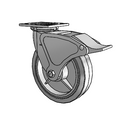 4.08199.4P5 BRK4 Colson Swivel Caster