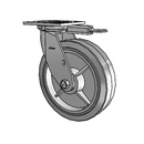 4.08199.4P5 MTG51 Colson Swivel Caster