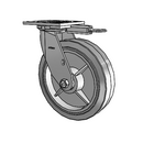 4.08199.4P5 MTG61 Colson Swivel Caster