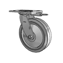 4.08199.4P5 MTG62 TG2 Colson Swivel Caster