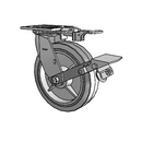 4.08199.4P5 MTG81 BRK1 Colson Swivel Caster