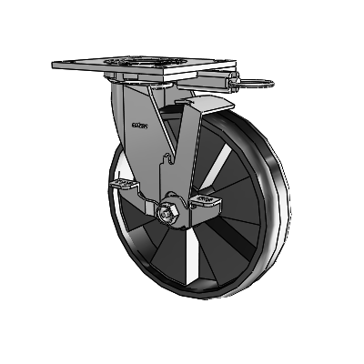 4.08199.531 MTG64 BRK7 Colson Swivel Caster