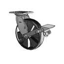 4.08199.534 BRK1 Colson Swivel Caster