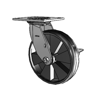 4.08199.539 MTG4 BRK3 SEAL Colson Swivel Caster