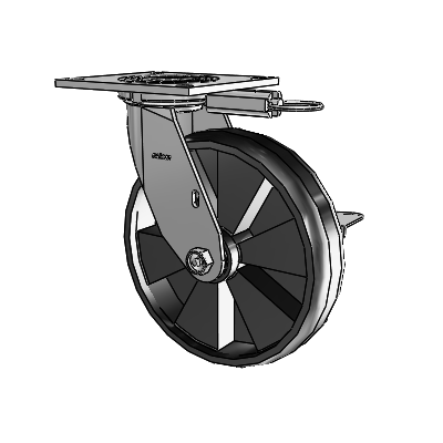 4.08199.539 MTG54 BRK3 Colson Swivel Caster