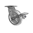 4.08199.551 BRK1 Colson Swivel Caster
