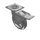 4.08199.5P5 MTG4 BRK2 Colson Caster