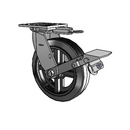 4.08199.641.7 MTG61 BRK1 Colson Swivel Caster