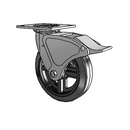 4.08199.645.7 MTG4 BRK4 Colson Swivel Caster