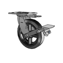 4.08199.645.7 MTG52 BRK1 Colson Swivel Caster