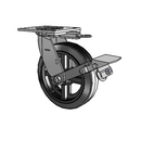 4.08199.649.7 MTG64 BRK1 Colson Swivel Caster