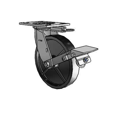 4.08199.815 MTG52 BRK1 Colson Swivel Caster