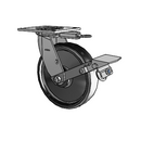4.08199.831 EN MTG54 BRK1 Colson Swivel Caster