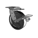 4.08199.832 MTG61 BRK1 Colson Swivel Caster