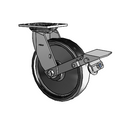 4.08199.839 EN BRK1 SEAL Colson Swivel Caster