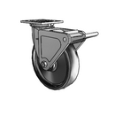 4.08199.839 EN SS BRK2 Colson Stainless Steel Swivel Caster
