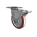 4.08199.919 MTG2 BRK2 Colson Swivel Caster