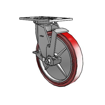4.08199.919 MTG2 BRK7 Colson Swivel Caster