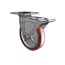 4.08199.919 MTG4 BRK2 Colson Swivel Caster