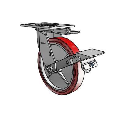 4.08199.919 MTG52 BRK1 Colson Swivel Caster