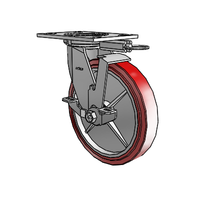 4.08199.919 MTG52 BRK7 Colson Swivel Caster