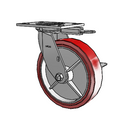 4.08199.921 MTG52 BRK3 WB11 Colson Swivel Caster