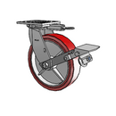 4.08199.925 MTG61 BRK1 Colson Swivel Caster