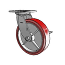 4.08199.929 BRK3 Colson Swivel Caster