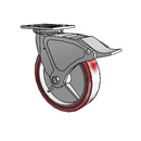 4.08199.929 BRK4 Colson Swivel Caster