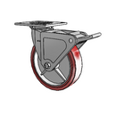 4.08199.929 MTG4 BRK2 Colson Swivel Caster