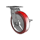 4.08199.929 SS BRK3 Colson Stainless Steel Swivel Caster