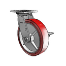 4.08199.929 SS BRK3 SEAL Colson Stainless Steel Swivel Caster