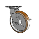 4.08199.931.3 BRK3 SEAL WB11 Colson Swivel Caster