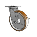 4.08199.931.3 BRK3 WB11 Colson Swivel Caster