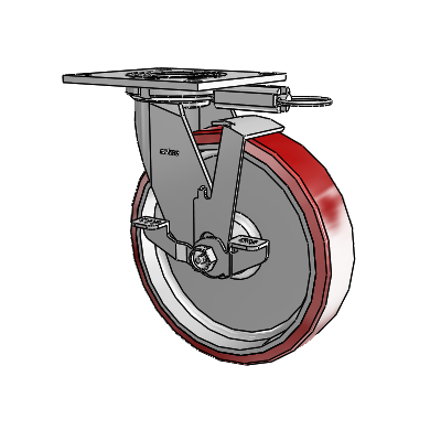 4.08199.931 MTG54 BRK7 Colson Swivel Caster