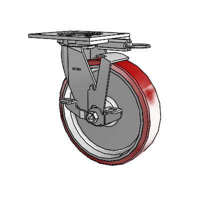 4.08199.931 MTG64 BRK7 Colson Swivel Caster