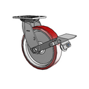 4.08199.939 BRK1 SEAL Colson Swivel Caster