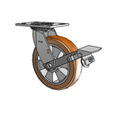 4.08199.93TF MTG2 BRK1 SEAL Colson Swivel Caster