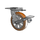 4.08199.93TF MTG54 BRK1 Colson Swivel Caster