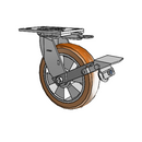 4.08199.93TF MTG62 BRK1 Colson Swivel Caster