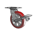 4.08199.93TS MTG2 BRK1 SEAL Colson Swivel Caster